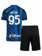 Inter Milan Alessandro Bastoni #95 Kotipaita Lasten 2024-25 Lyhythihainen (+ shortsit)